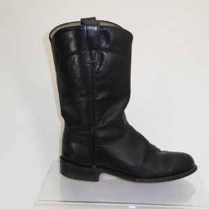 Westex Black Roper Boots Size 5.5M #529